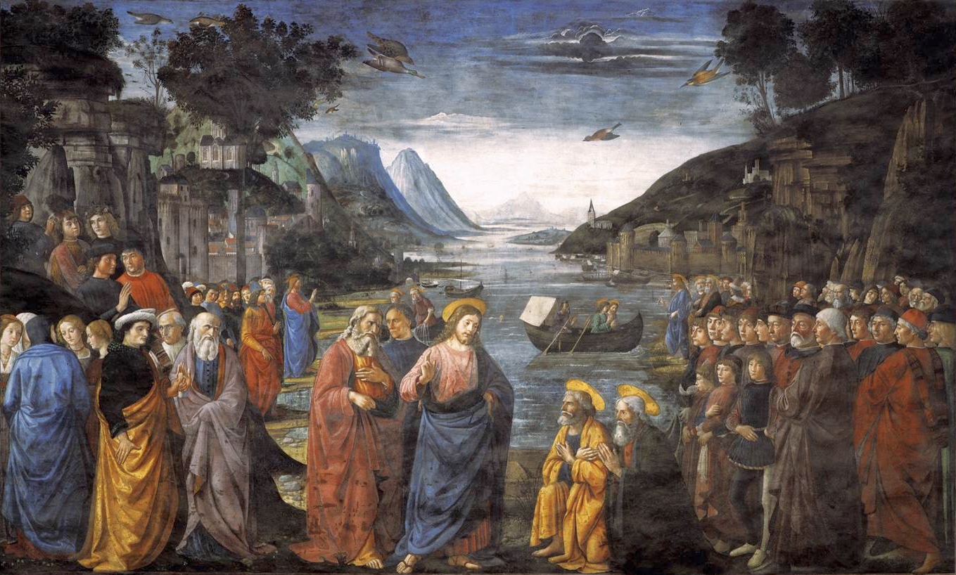 Domenico Ghirlandaio | Vocazione degli Apostoli | Cappella Sistina, 1481