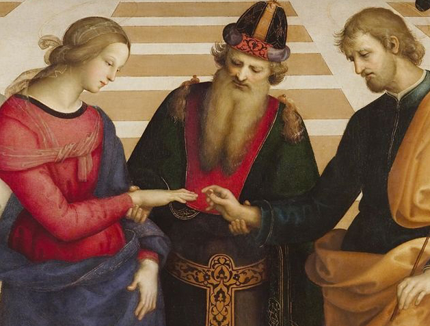 Raffaello Sanzio - Lo sposalizio della Vergine