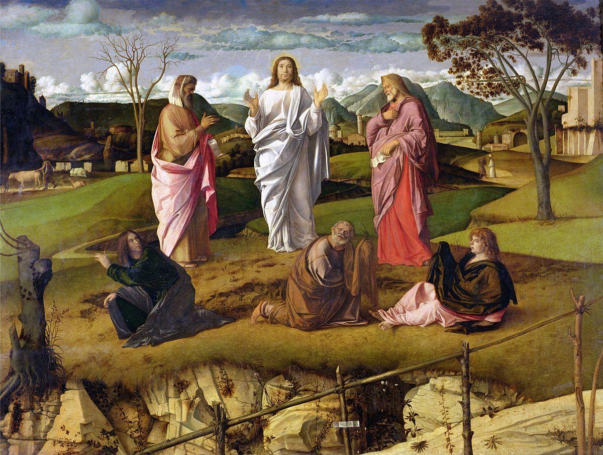 La Trasfigurazione di Cristo | 1480, Giovanni Bellini